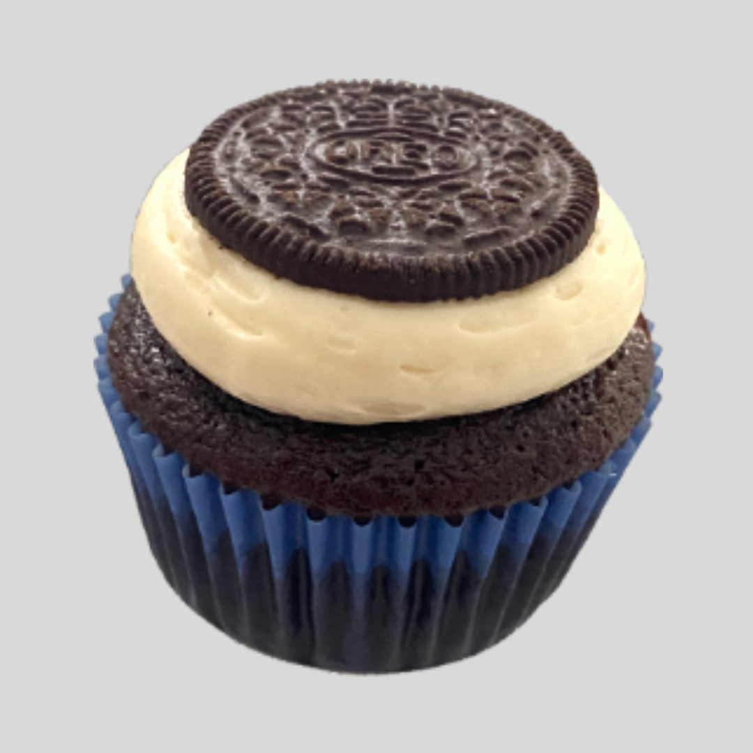 Double Stuffed Oreo Cupcakes