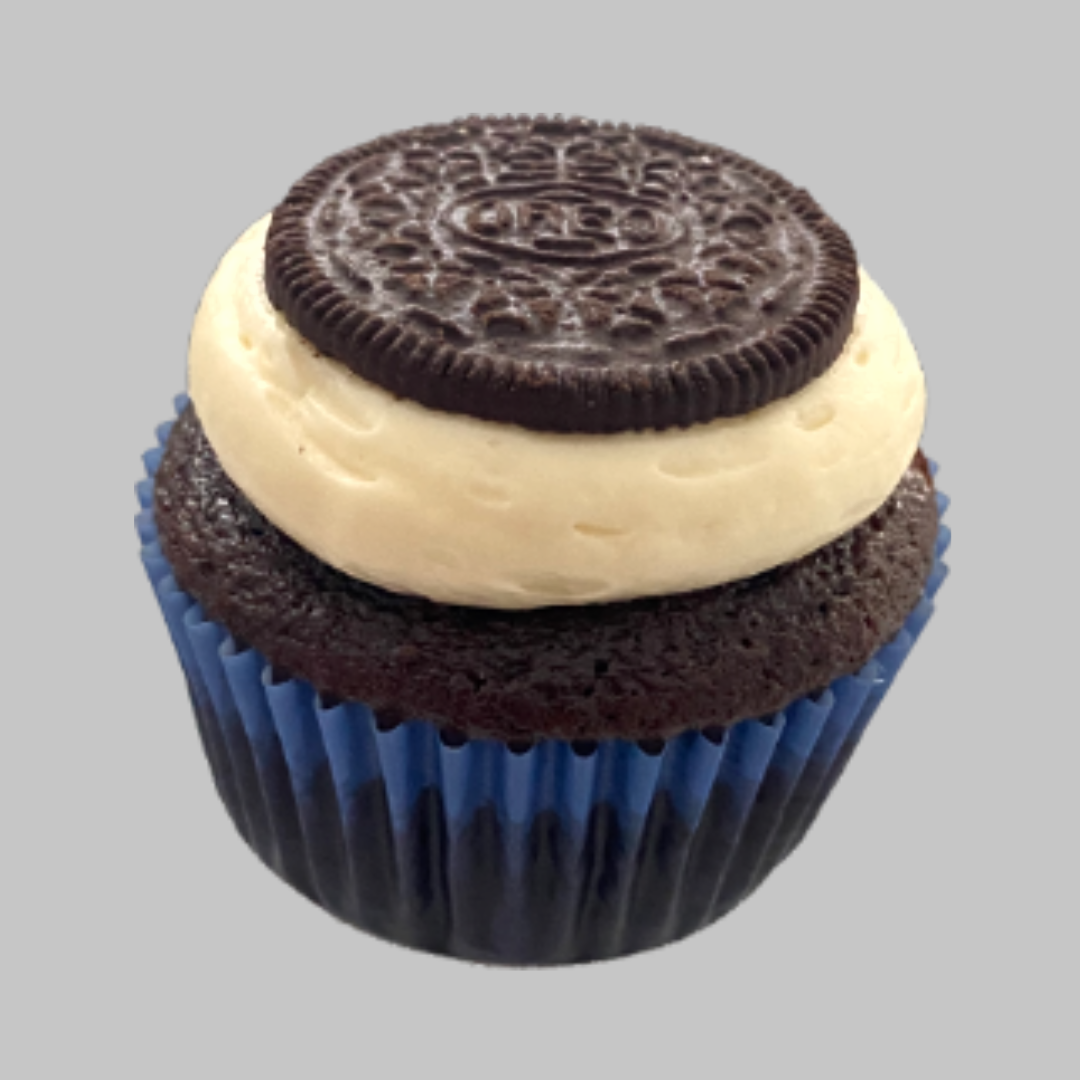 Double Stuffed Oreo Cupcakes