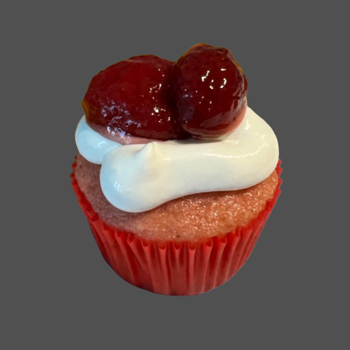 Strawberry Vanilla Cupcake