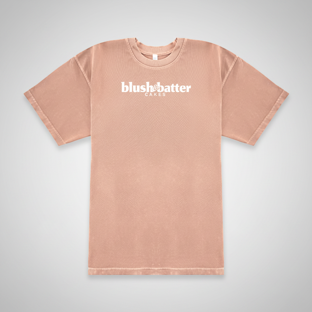 Blush & Batter Tee - Relaxed Fit