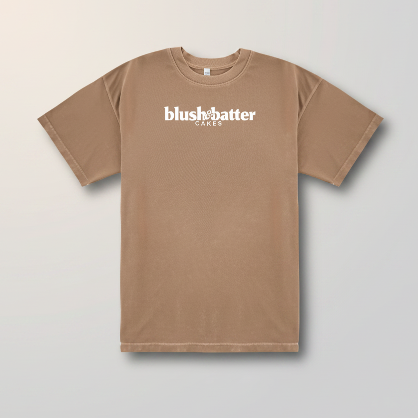 Blush & Batter Tee - Relaxed Fit